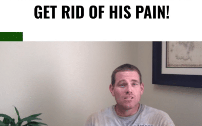 How Chiropractic Helped Get Rid Of His Pain!